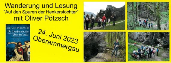 Lesung & Wanderung mit Oliver Pötzsch