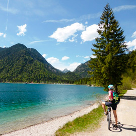 Mountainbiketour - Plansee Runde