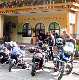 Motorradtouren mit Hotel Böld