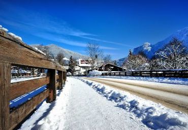 Winterlandschaft Oberammergau