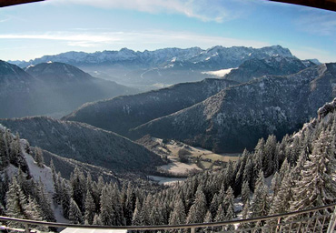 Meditationsweg Ammergauer Alpen, Ammergauer Alpen Bergluft, Ammergauer Alpen von oben.