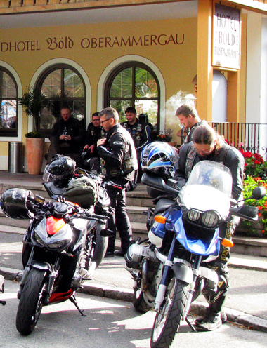 Motorrad Ausflüge ab Oberammergau